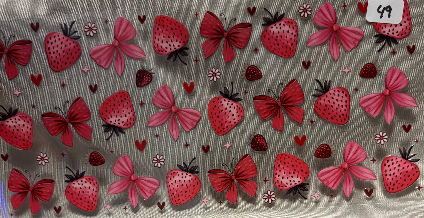 Bows/strawberries49