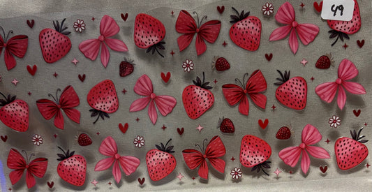 Bows/strawberries49